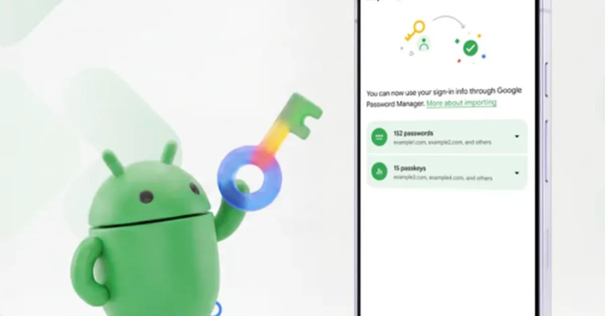 Android can now securely migrate your logins between password managers