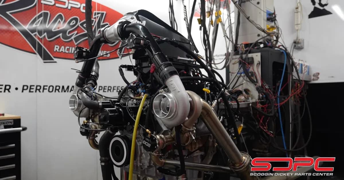 Boosted 4.3L V6 Out of a GM Truck Blows Past 1,400 HP on the Dyno