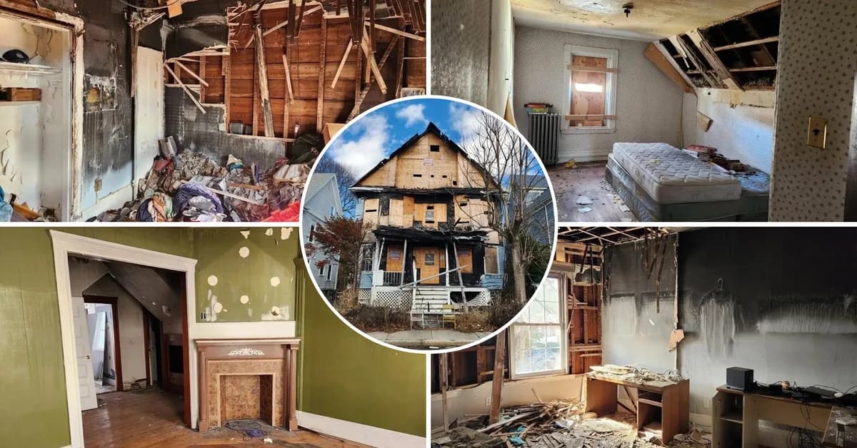 Condemned Boston Home That Was Ravaged by Fire Sells for Full Ask of $776K-Just 3 Days After It Was Listed