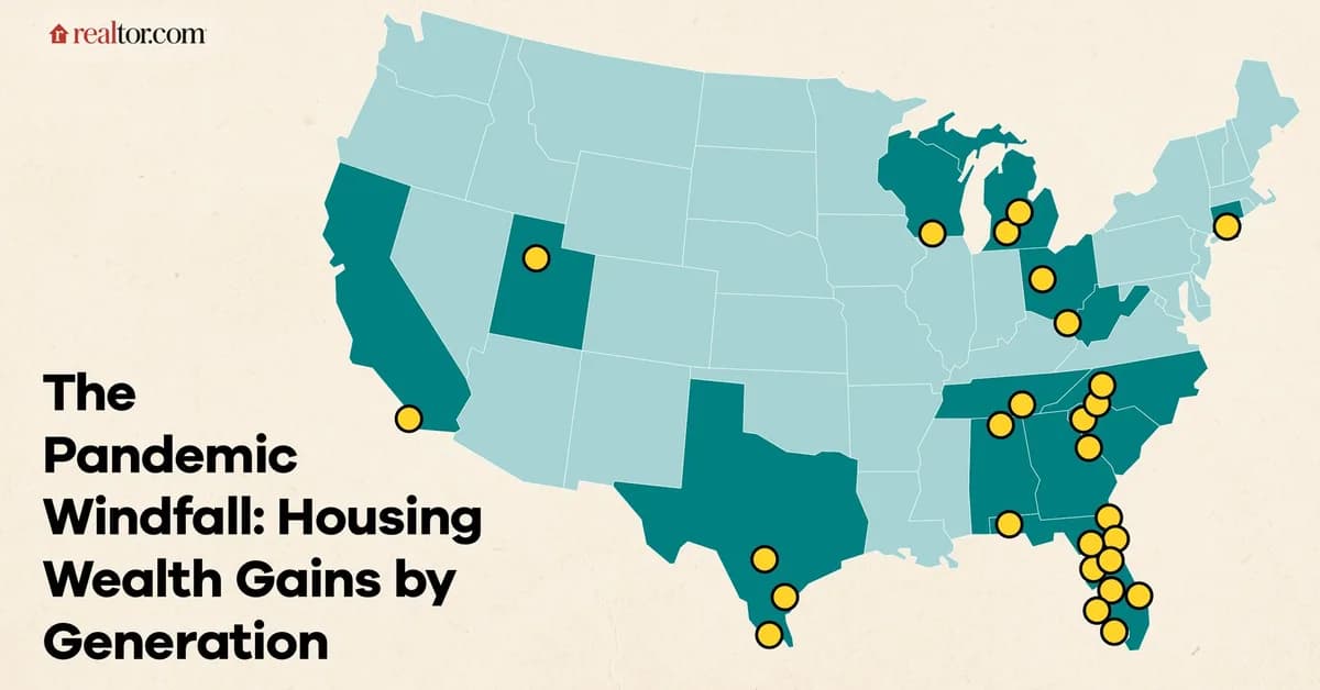 The Pandemic Windfall, Mapped: Where Affordability Opened the Door to New Wealth