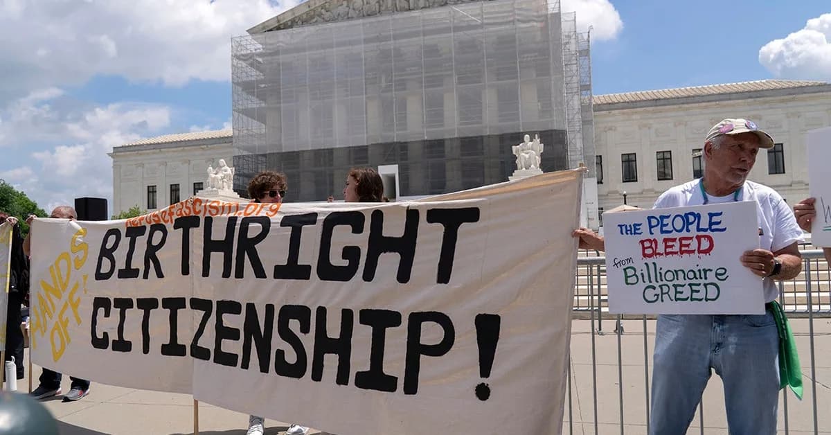Birthright citizenship: the exceptions provide the rule