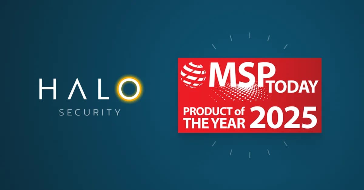 Halo Security Honored with 2026 MSP Today Product of the Year Award