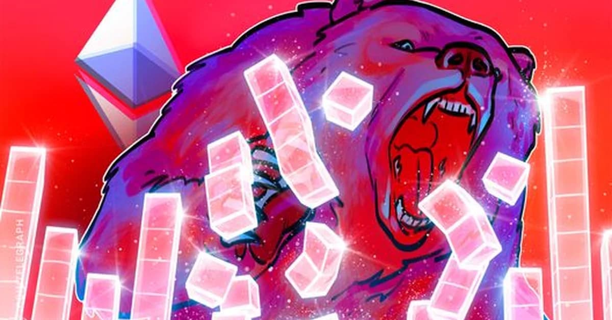 Ethereum price drops to $1.8K as data suggests ETH bears are not done yet