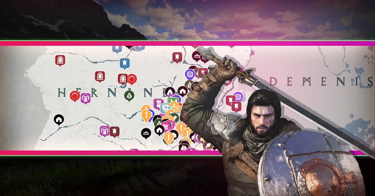 Crimson Desert interactive maps