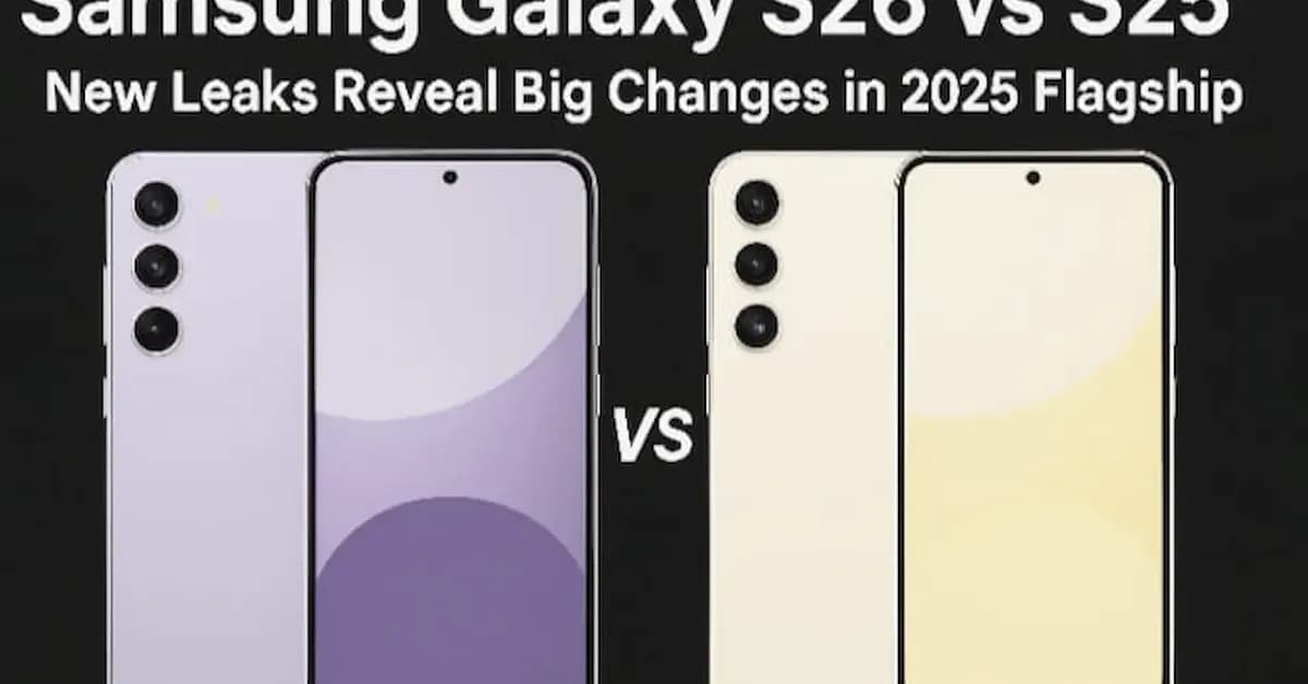 Samsung Galaxy S26 vs. Galaxy S25: What's changed and which one should you buy?
