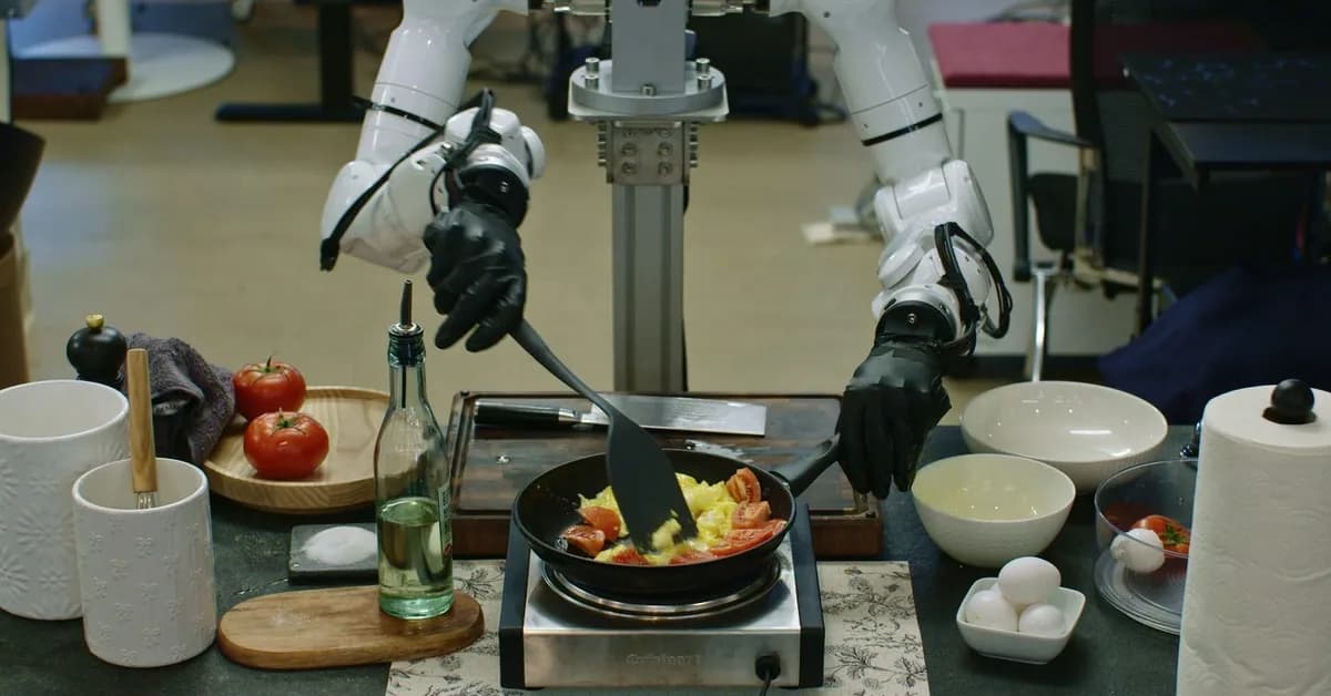 Take a look at these hands: Genesis AI says it taught a robot to cook and play piano close to human-level performance