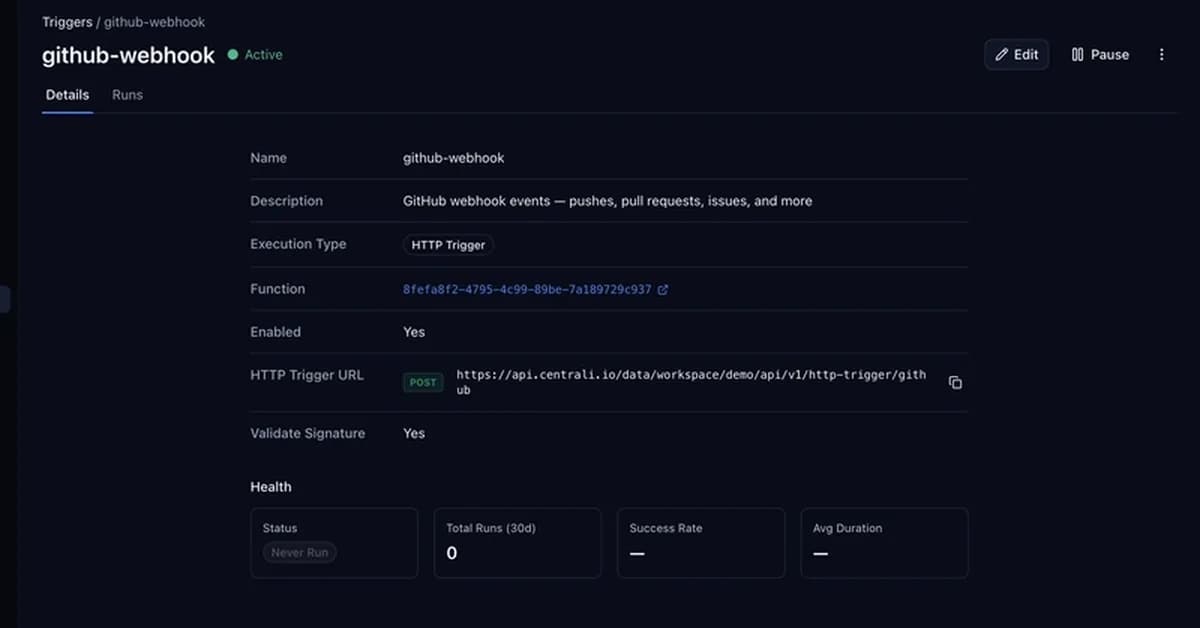 Ingest Webhooks From Any Provider - GitHub as the Example