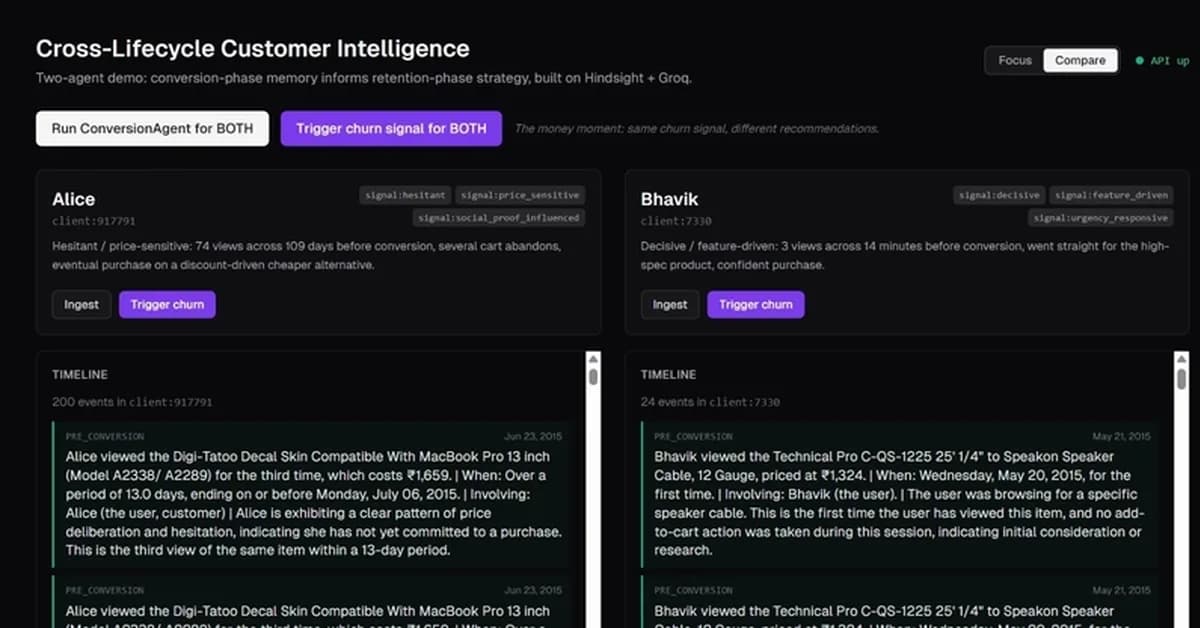 Backend Engineering - Building the Intelligence Engine for Cross-Lifecycle Systems