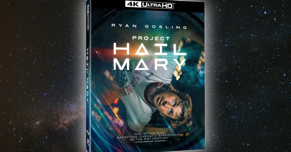 Project Hail Mary 4K and Blu-ray Preorders Are Finally Available on Amazon