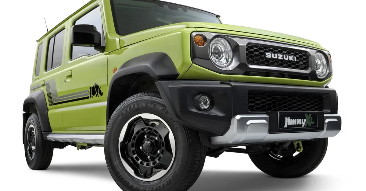 2026 Suzuki Jimny Rhino brings unique appearance, merch - but it'll cost you