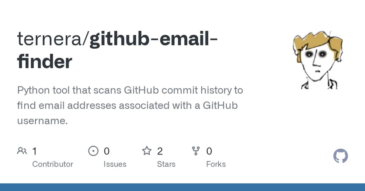 Why finding a GitHub user's email is harder than you'd think