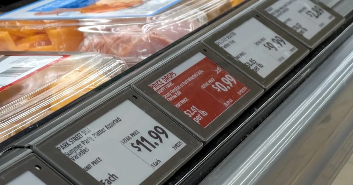 Ask Hackaday: How Do You Feel About Electronic Shelf Labels?