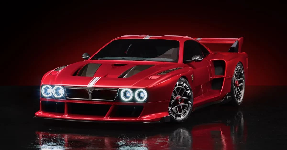 Koenigsegg Developed a 1,000-HP V8 for This Lancia Lookalike Hypercar