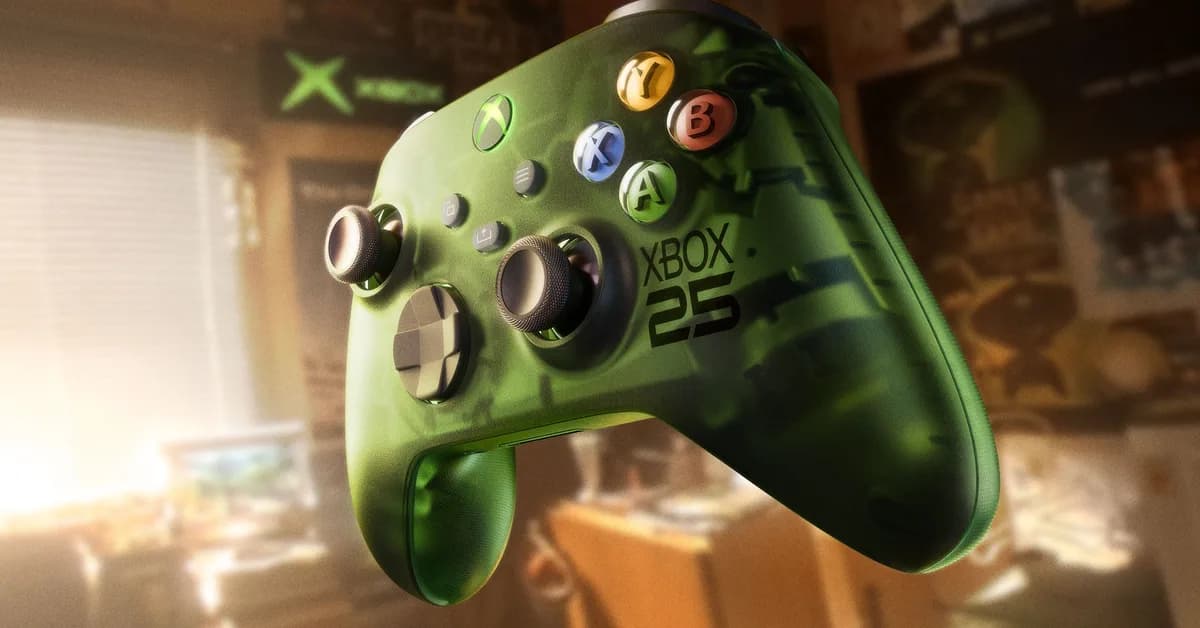 Xbox Series X Translucent Green 25th Anniversary Edition Console and Controller Announced, Inspired by the Original Xbox