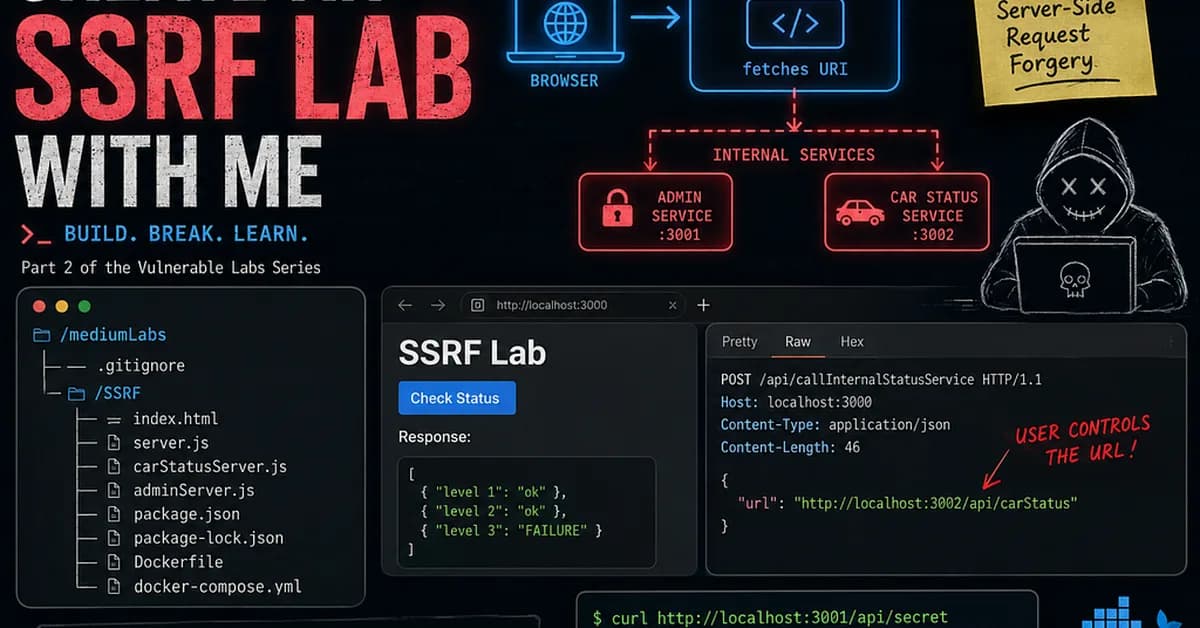 Building Another Vulnerable Lab - SSRF.