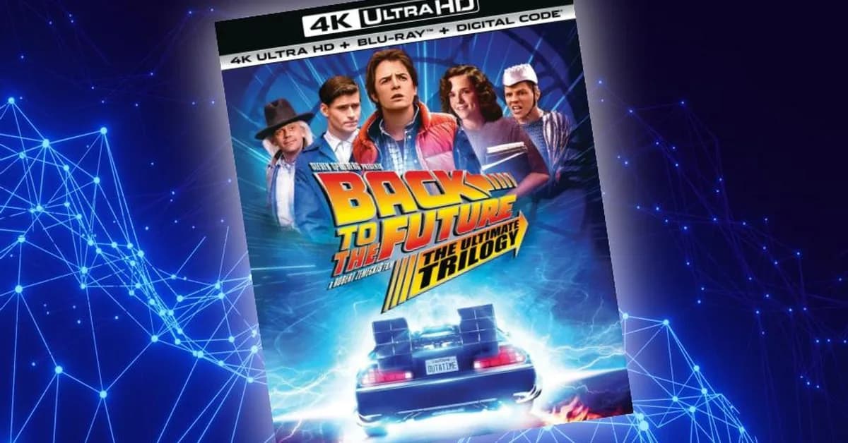 The Back to the Future 4K Blu-ray Trilogy Drops to It's Lowest Price Ever at Gruv