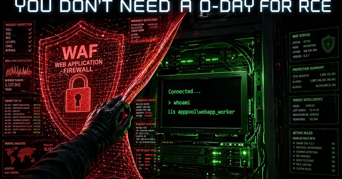 You Don't Need a 0-Day for RCE: A Real-World Kill Chain