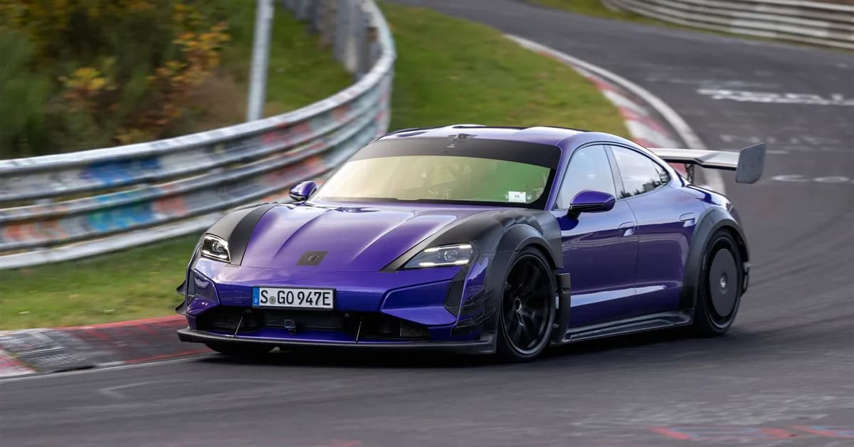 Porsche Just Stole Back the Nurburgring EV Record With a Third of the Power: TDS