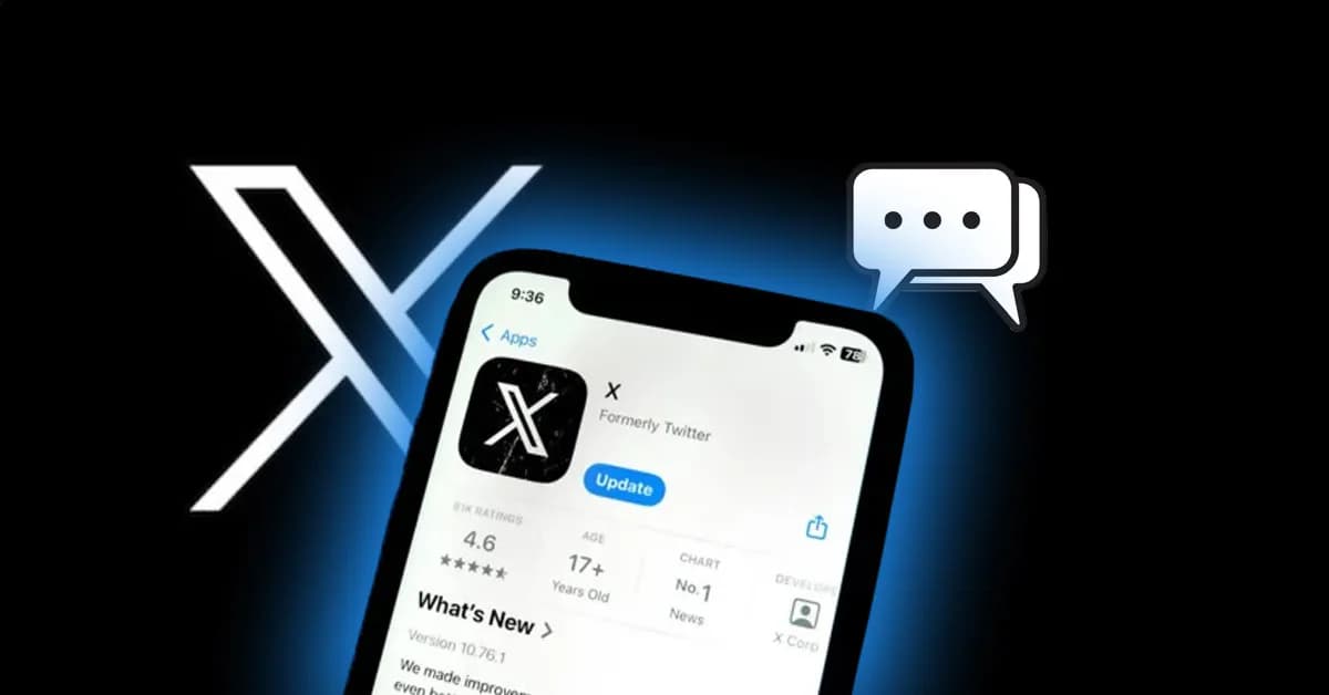 XChat, the standalone app for messaging on X, is available on iOS now
