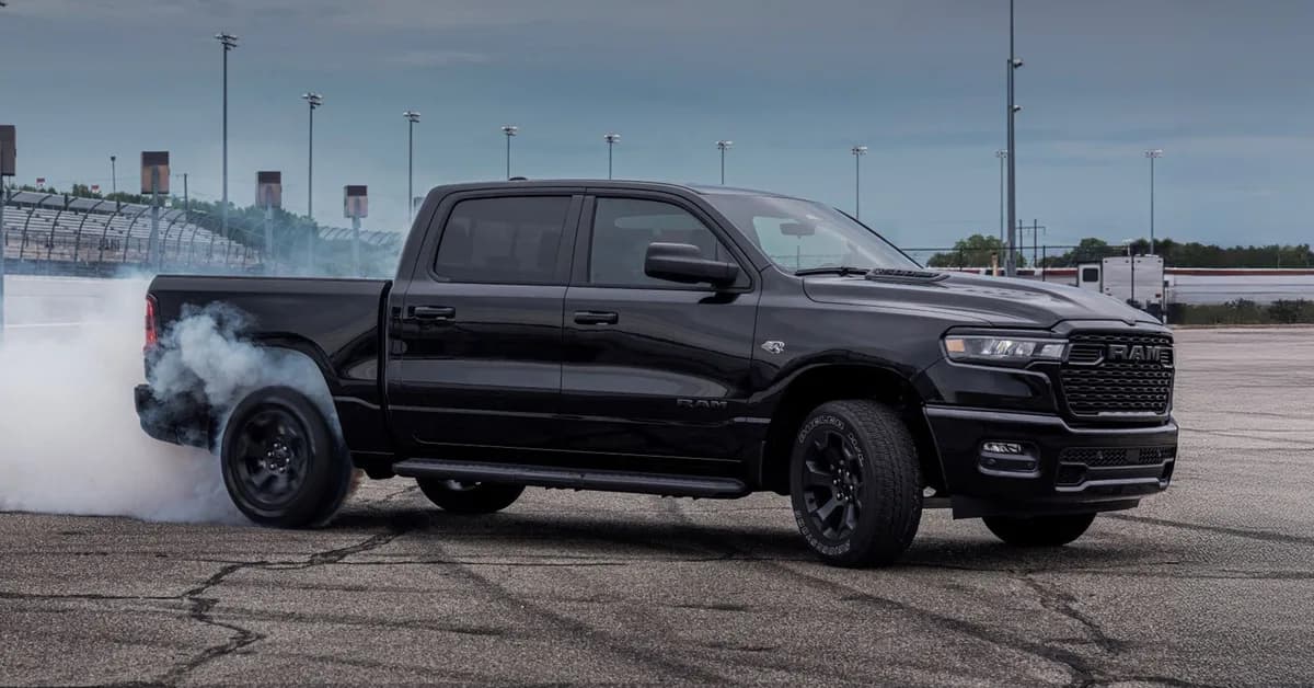 Ram Is Dropping the Mild-Hybrid From More Hemi V8 Trucks Than Just the Rumble Bee