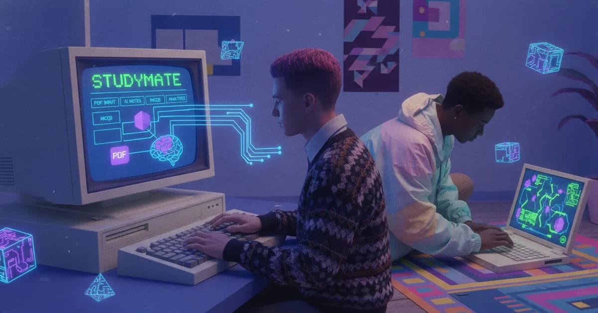 📚 I Built StudyMate for My Friend - An AI Study Assistant for Smarter Learning