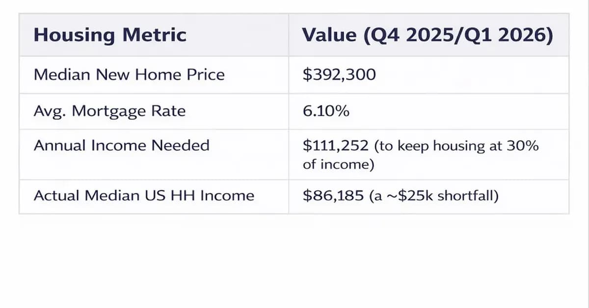 An AI lens on new-home demand's specific homebuyer recession