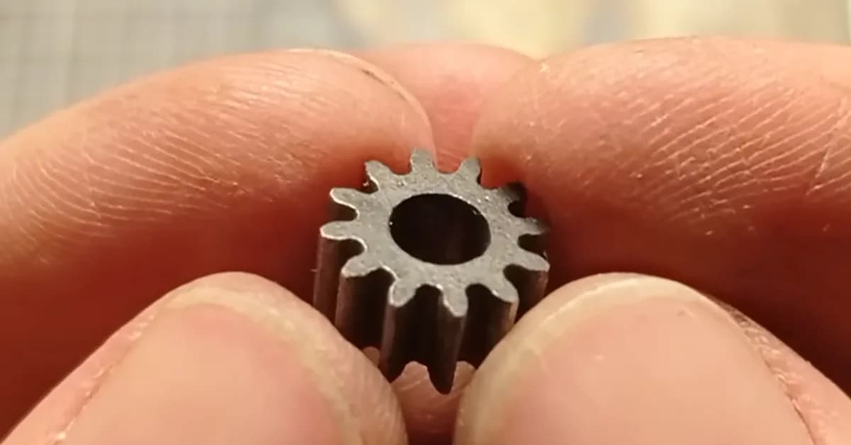 Cutting Steel Gears with Homemade EDM