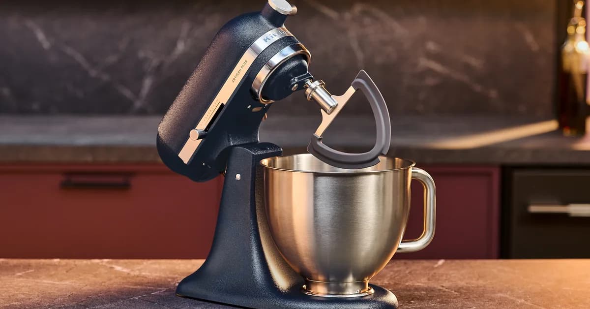 KitchenAid redesigned its iconic mixer so you can set an exact speed