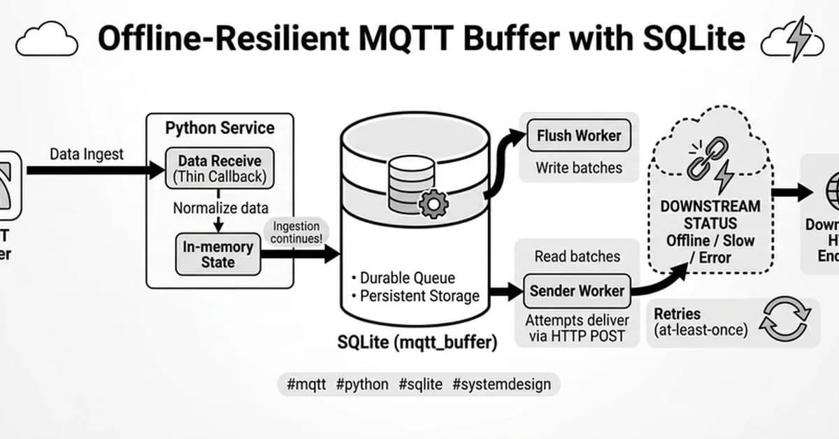 Designing an Offline-Resilient MQTT Buffer with SQLite
