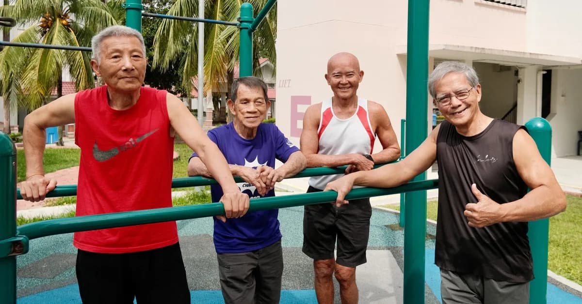 They're old enough to be my grandparents - and in better shape than people half their age