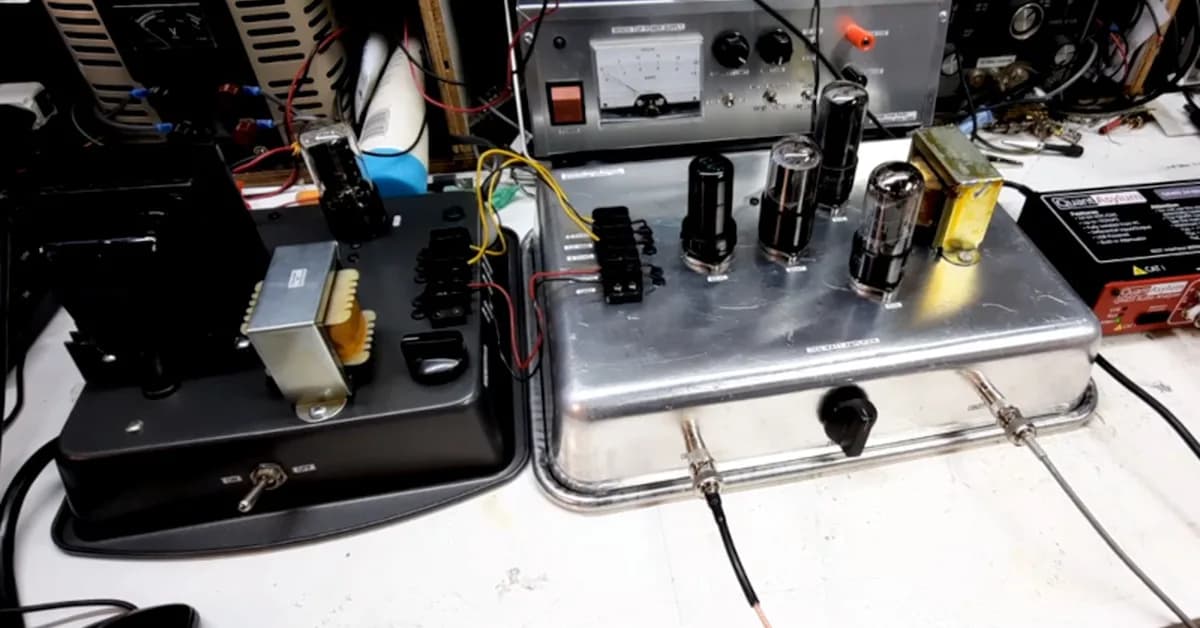 A Tube Amplifier That's Oven Ready
