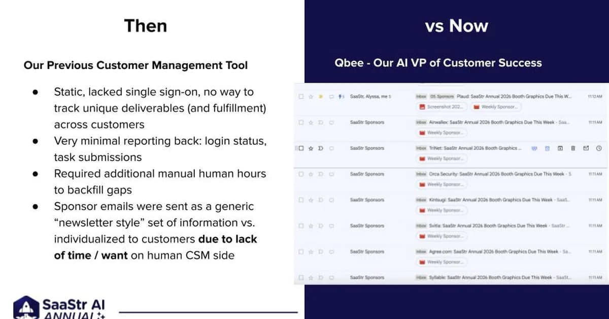 How We Built Our AI VP of Customer Success, "Qbee" - And How You Can Build Yours