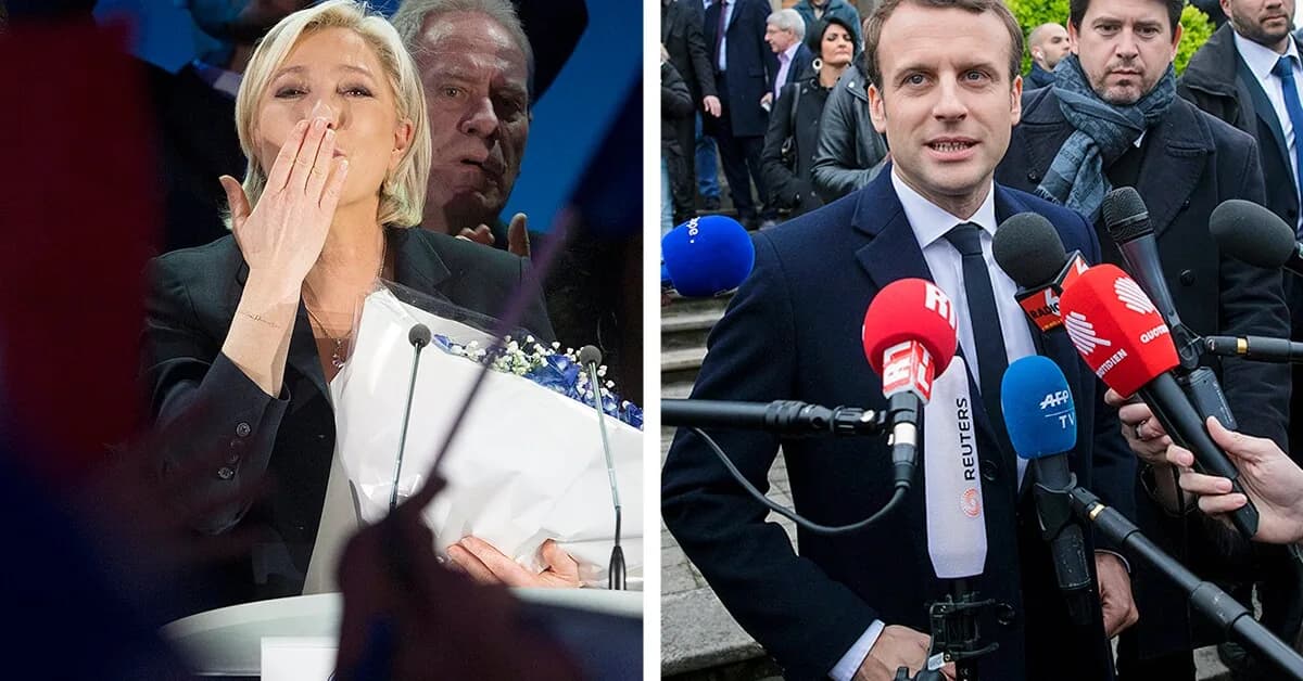 France's Le Pen wants runoff against 'centrist' in presidential race