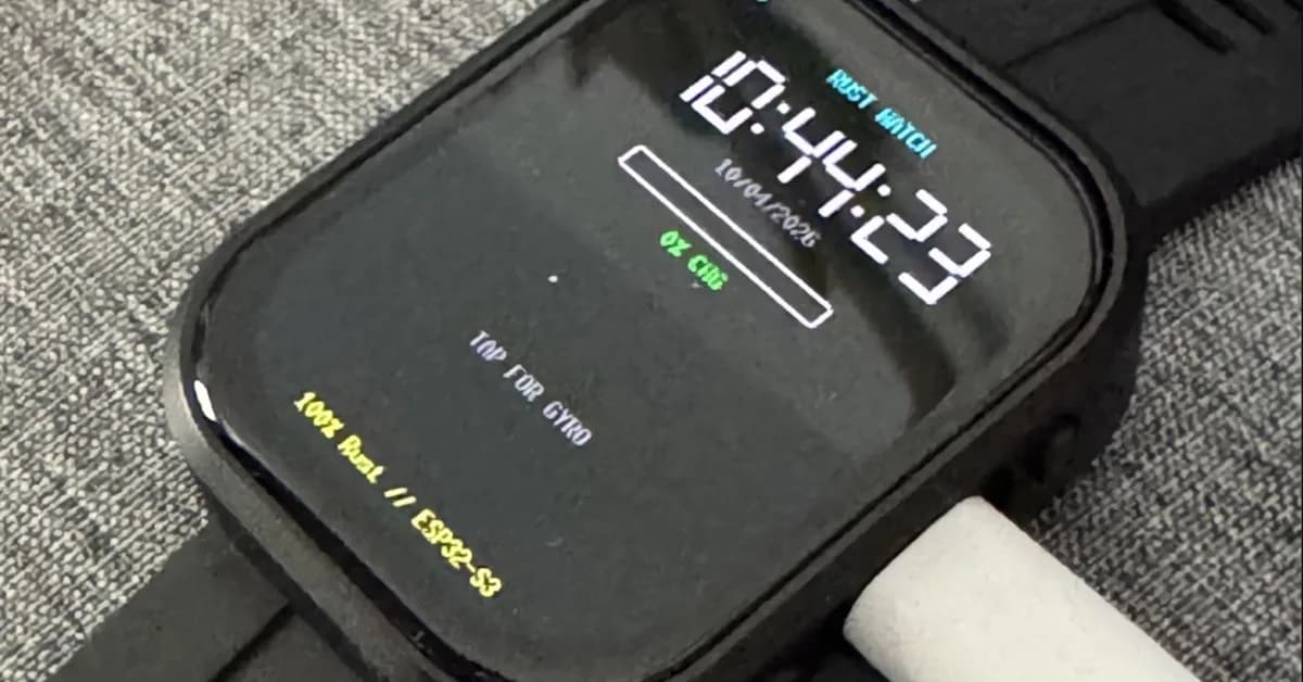 Rust-y Firmware for Waveshare Smartwatch