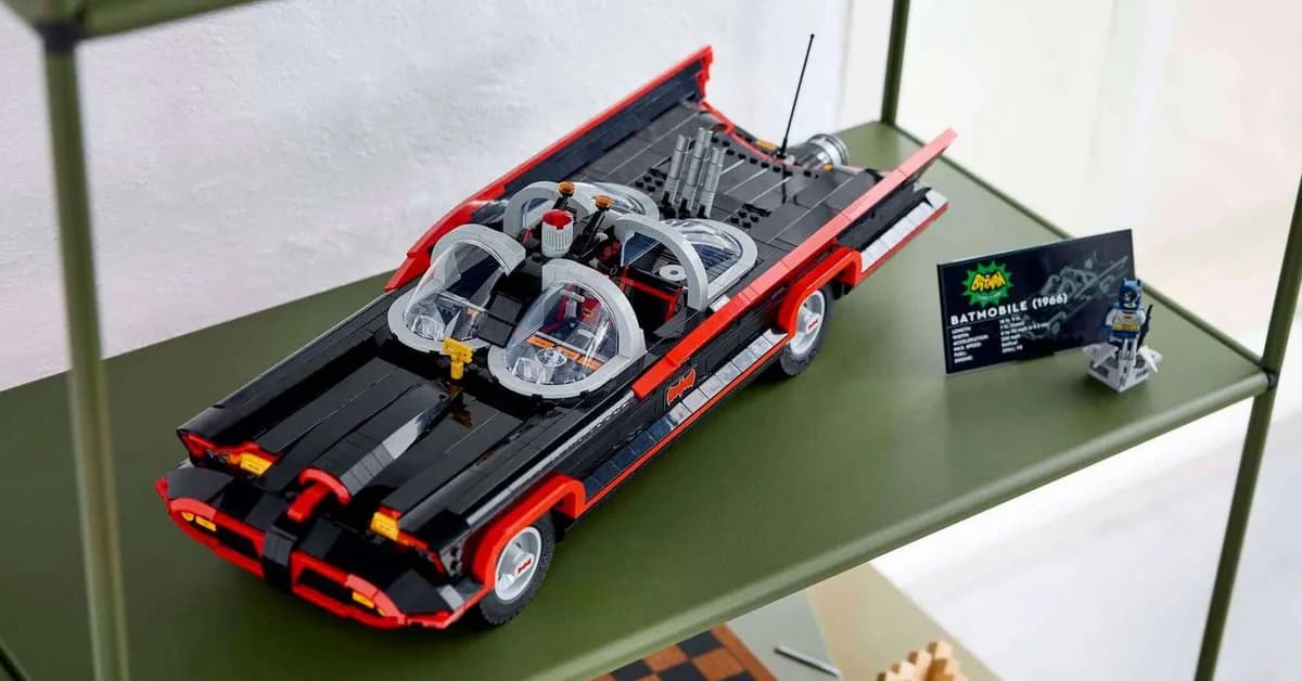 The LEGO Batman Classic Adam West Batmobile Is on Sale for 20% off at Target Today