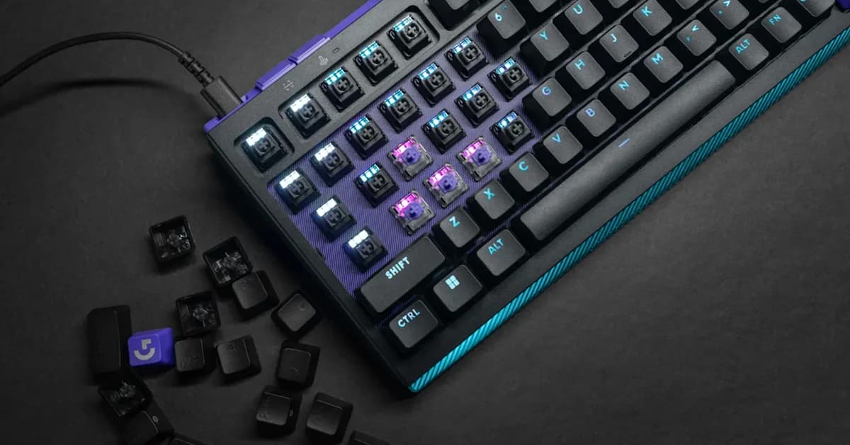 Logitech made an analog and mechanical keyboard in one