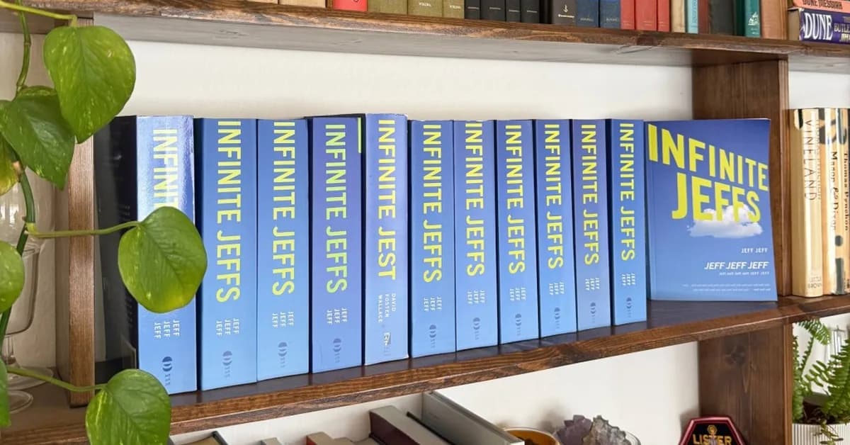 Great Job, Internet!: Complete your bookshelf with a copy of Infinite Jeffs
