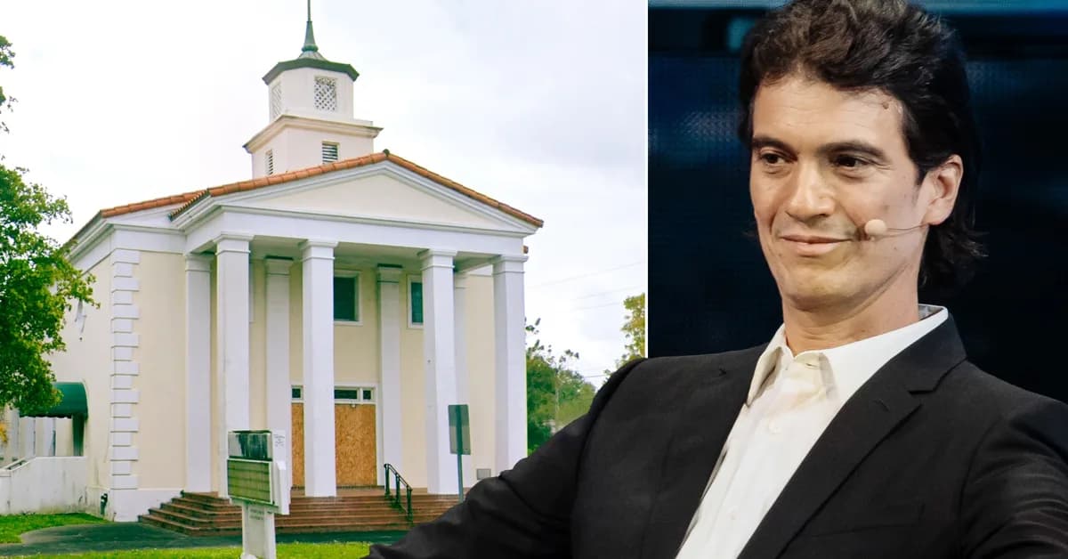 WeWork's Adam Neumann Sparks Fury in Florida After Tearing Down Historical Church To Build His Wife's New School