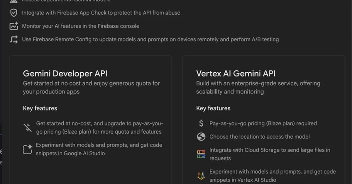 Get Started with Firebase AI Logic + Flutter: Build A Simple Caption Generator