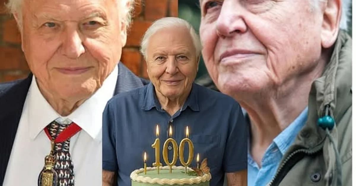 100 years on Earth: Iconic naturalist Attenborough marks century