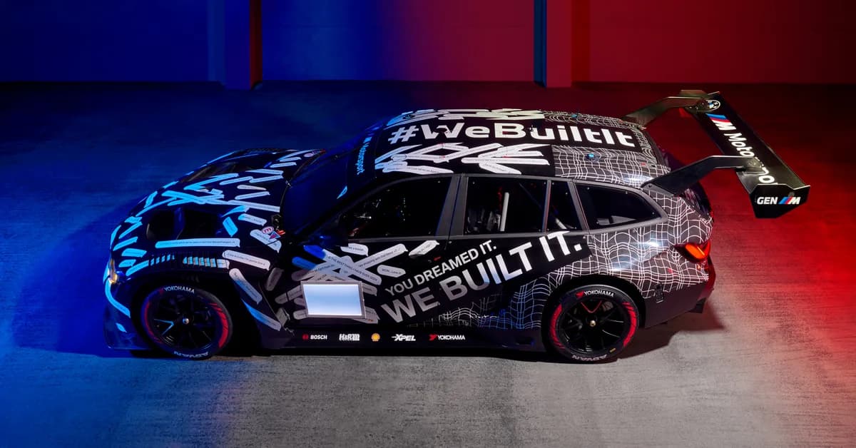 BMW Pitched This M3 Touring GT3 Car as a Joke. Now It's Going Racing