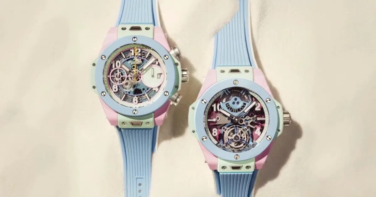Hublot's New Big Bang Collection Looks Like It Was Made For Yacht Season