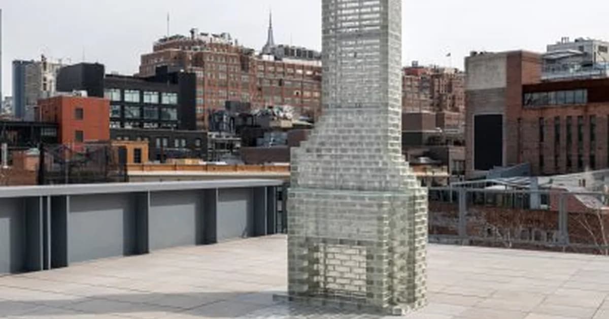 Kelly Akashi creates glass chimney as memorial to Los Angeles wildfire losses