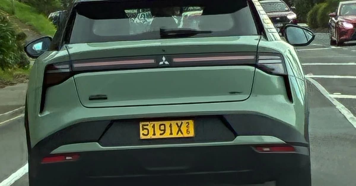 Mitsubishi's new EV spotted Down Under ahead of Australian launch