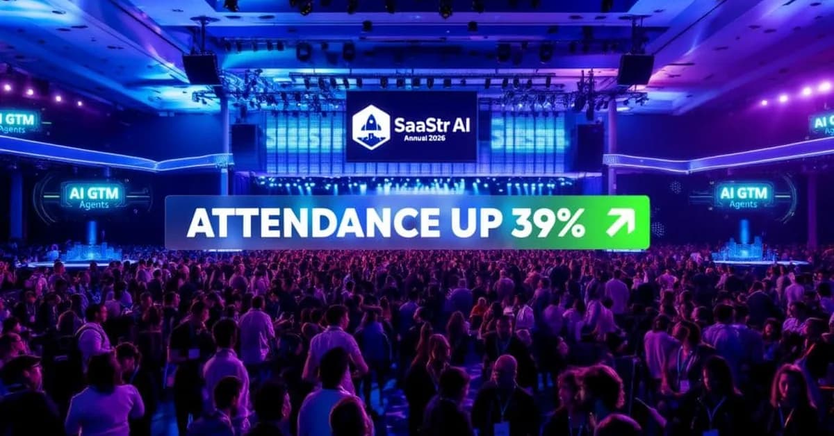 Our AI Agents Drove 40% of Our Attendance Growth at SaaStr AI Annual 2026. Here's What That Actually Means.