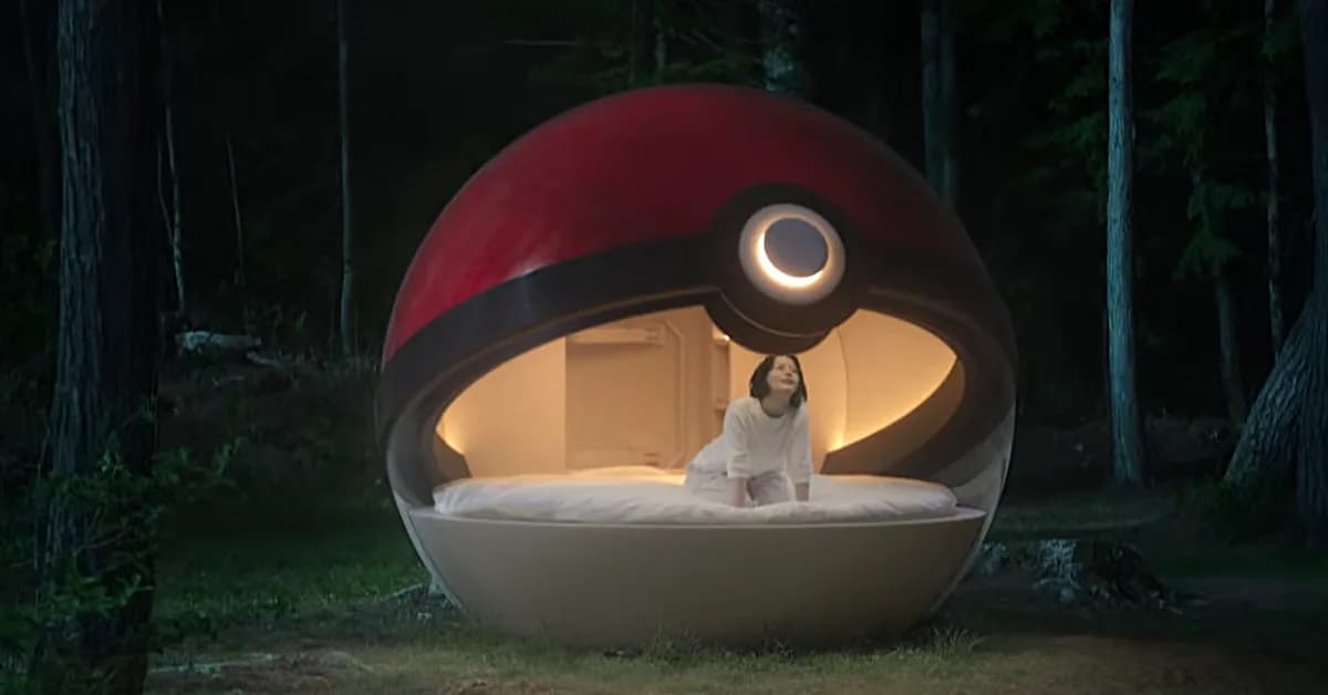 Ever Wanted to Sleep Inside a Giant Pokéball? In Japan, You'll Soon Have a Chance