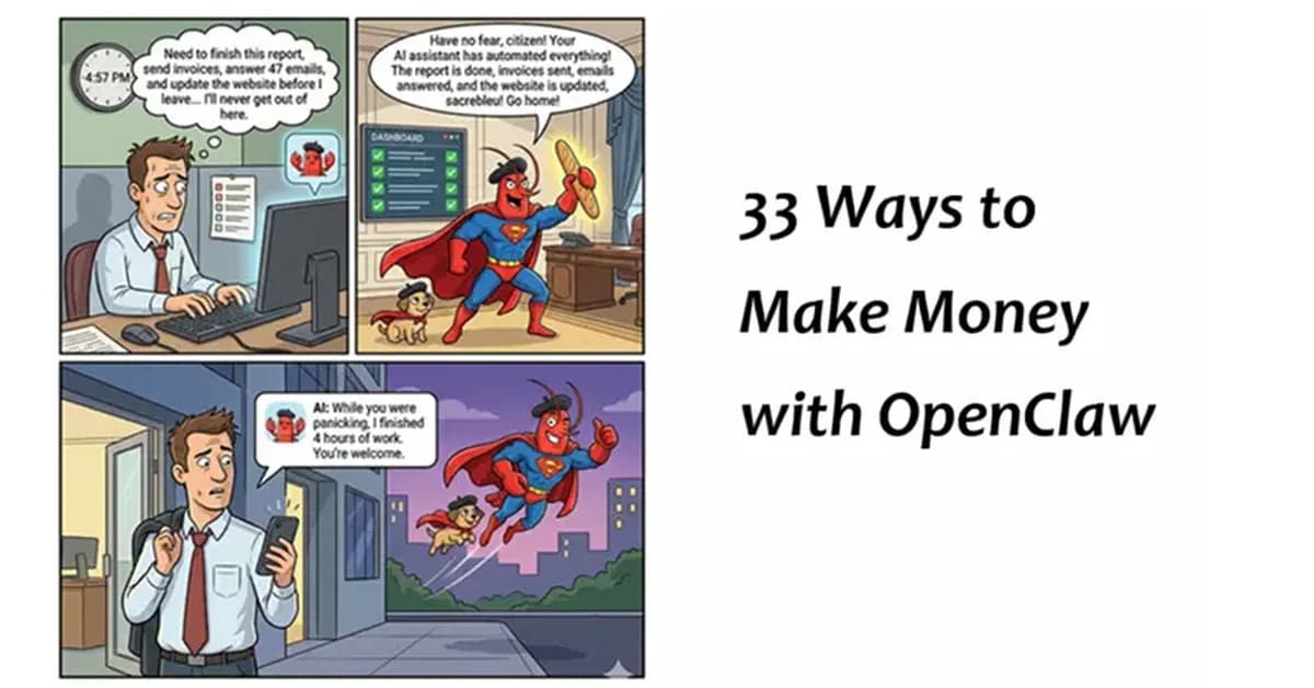 how people are actually making money using openclaw.