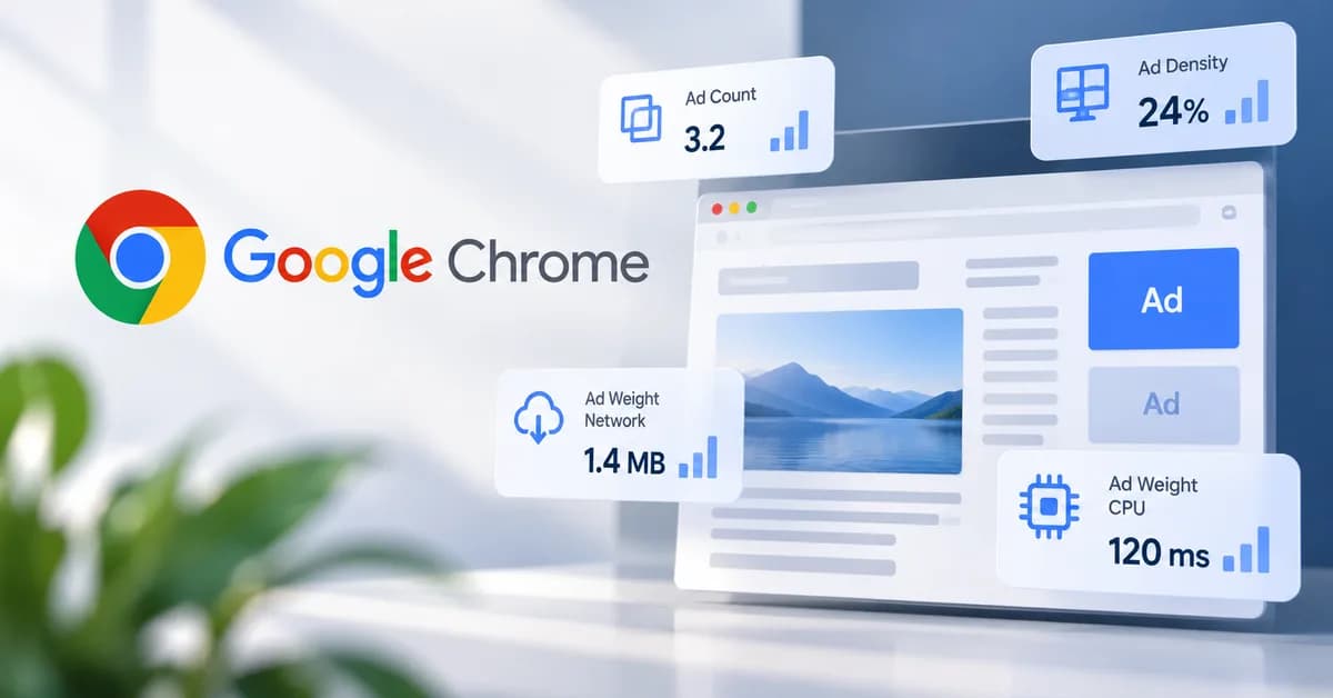 Google Chrome launches new metrics to measure ad-heavy websites