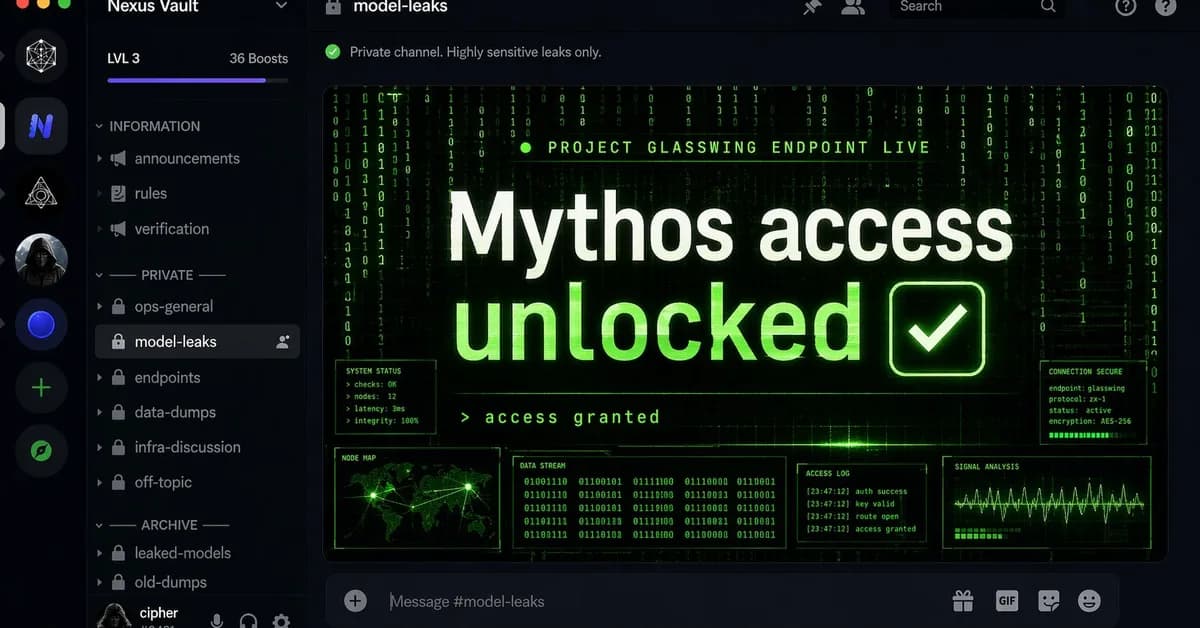 Anthropic's locked-down Mythos leaks