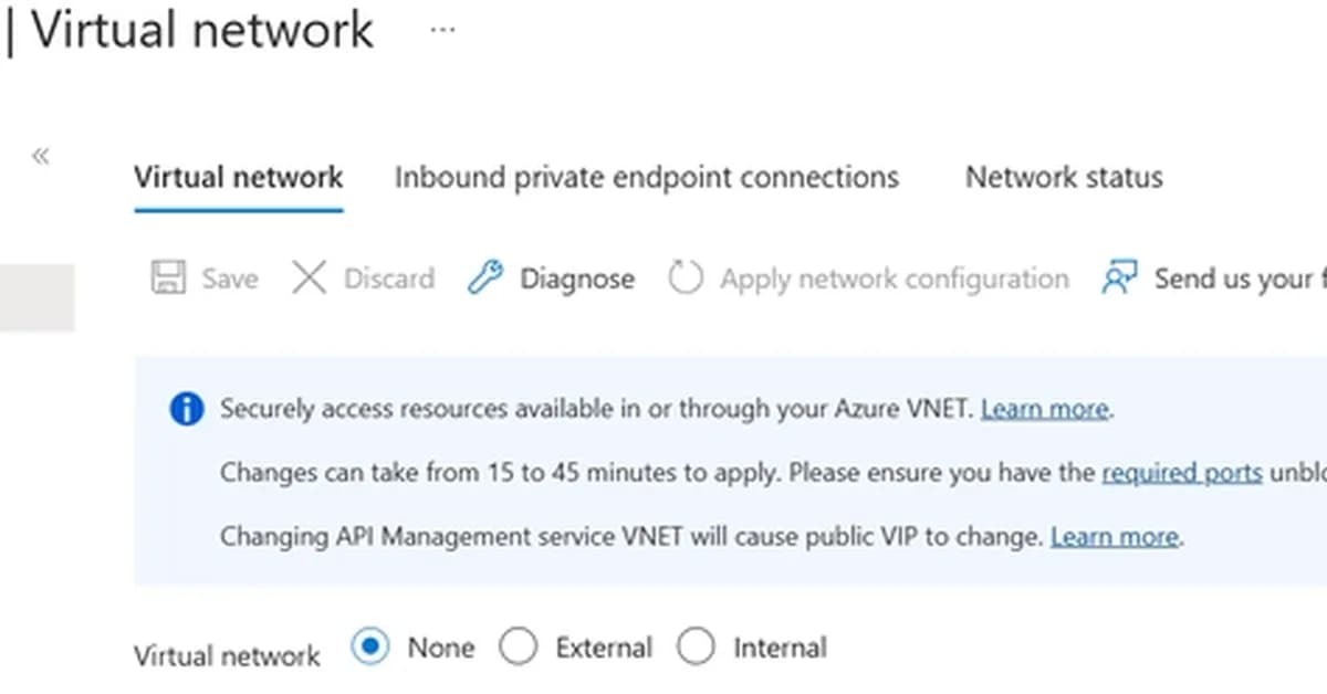 Azure API Management Service with Custom Domain